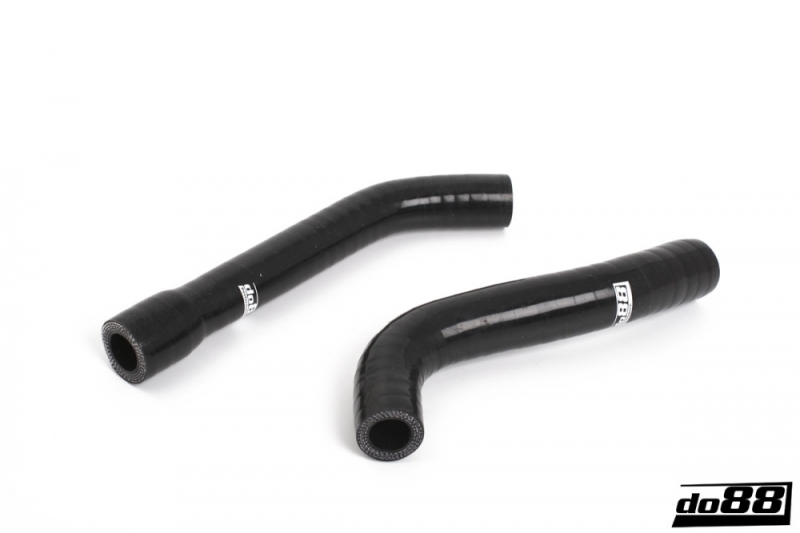 do88 SAAB 900 Turbo Bosch LH w/Cat Idle Control Hoses Black - DO88-KIT152S