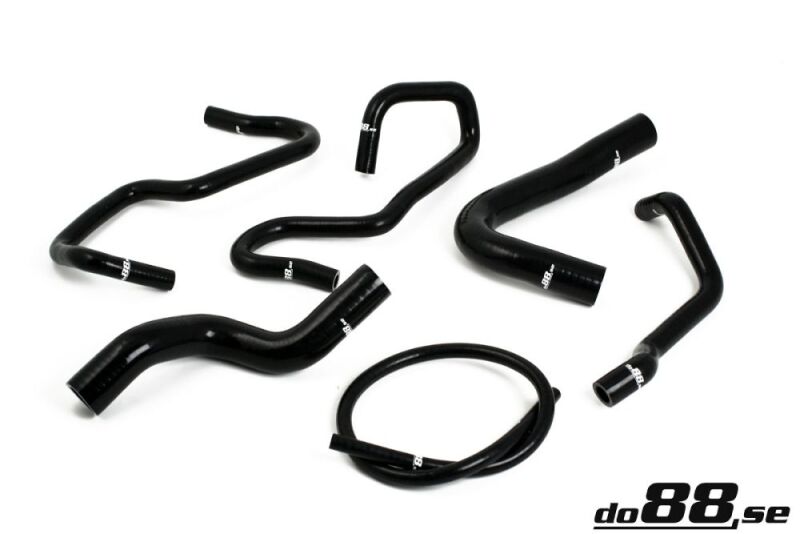 do88 Volvo 960/SV90 Coolant Hoses Black - DO88-KIT46S