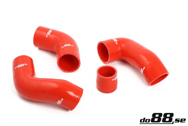 do88 Volvo 740/940 Turbo 92-98 Pressure Hoses Red - DO88-KIT4R