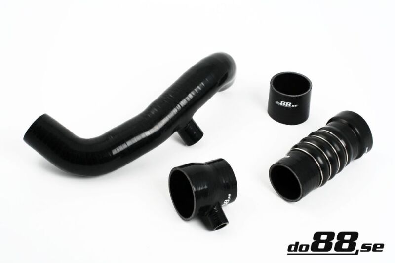 do88 90-92 Audi S2 2.2T (3B) Pressure Hoses - Black - DO88-KIT53-3B-S