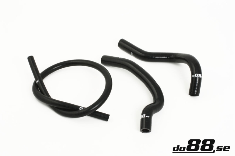 do88 Volvo 240 Turbo 79-84 Coolant Hoses Complement Black - DO88-KIT88S