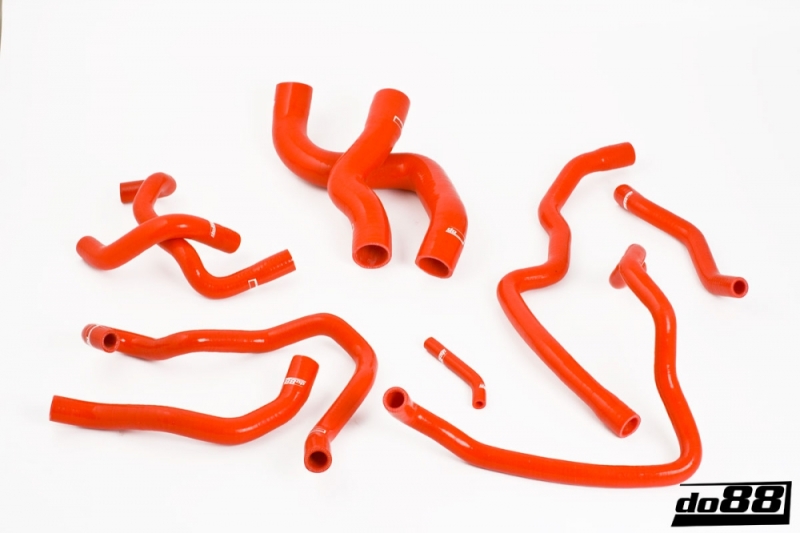 do88 07-13 BMW M3 4.0L S65 (E90/E92) Coolant Hoses - Red - DO88-KIT94R