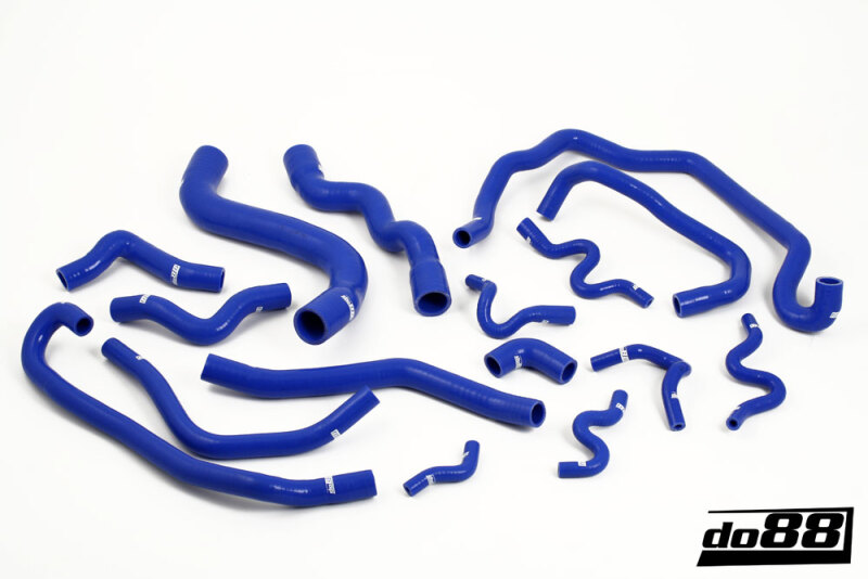 do88 SAAB 9-3 2.8t V6 2006- Coolant Hoses Blue - DO88-KIT98B