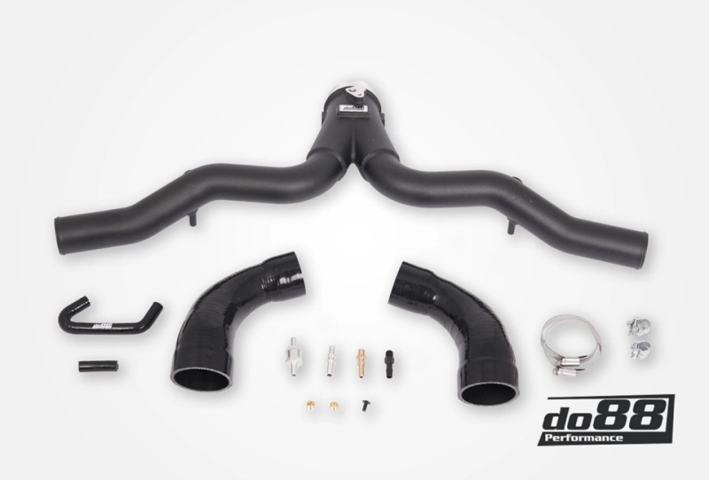 do88 16-19 Porsche 911 Carrera (991.2) Aluminum Y-Pipe - TR-450-DO88