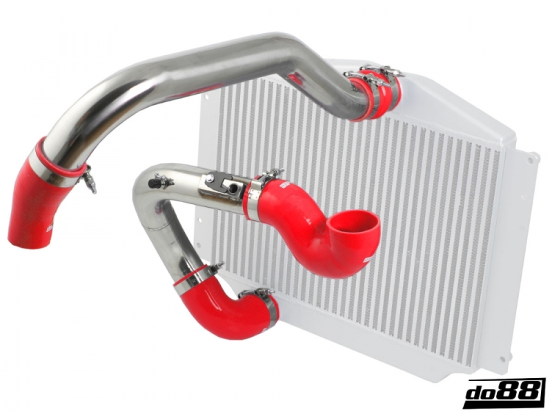 do88 Volvo SVC70 Turbo Pressure Pipes Red Hoses - TR-V70-R