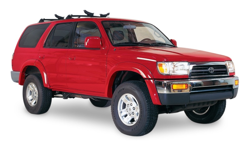 Bushwacker 96-02 Toyota 4Runner Extend-A-Fender Style Flares 4pc - Black - 31913-11