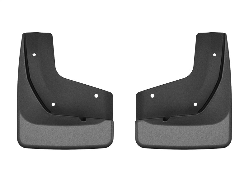 WeatherTech 21-26 Kia Seltos Front Mudflaps - Black - 110208