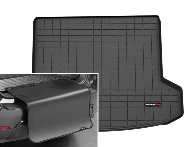 WeatherTech 2024 Acura ZDX Trunk Cargo Liner w/Bumper Protector - Black - 401796SK