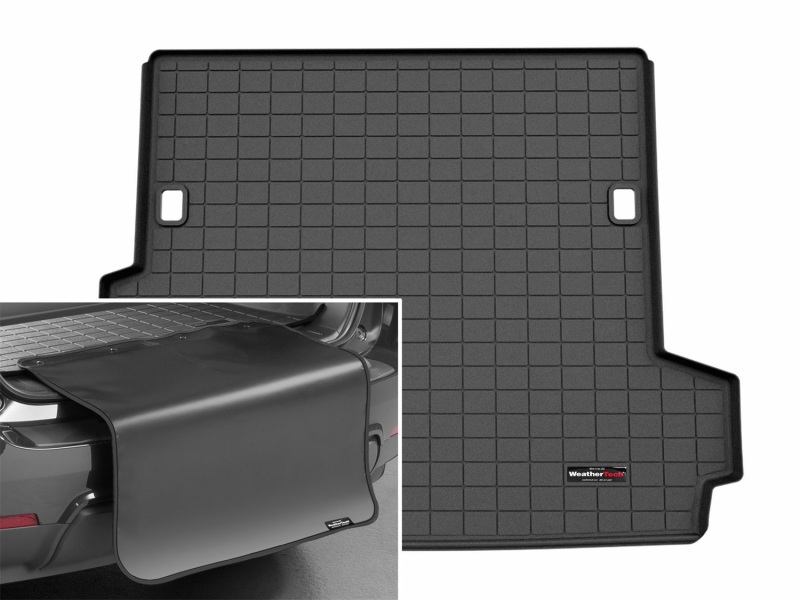 WeatherTech 25-26 Toyota 4Runner Hybrid Trunk Cargo Liner w/Bumper Protector - Black - 401831SK