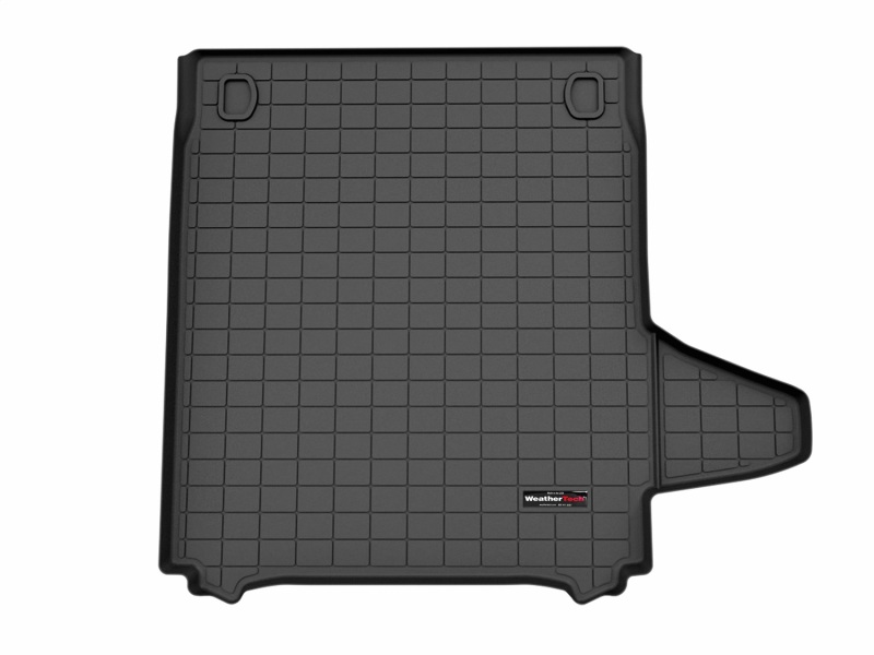 WeatherTech 25-26 Porsche Panamera E-Hybrid Behind 2nd Row Cargo Liners - Black - 401853
