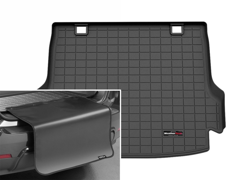WeatherTech 25-26 Acura ADX Behind 3rd Row Cargo Liner w/Bumper Protector - Black - 401859SK
