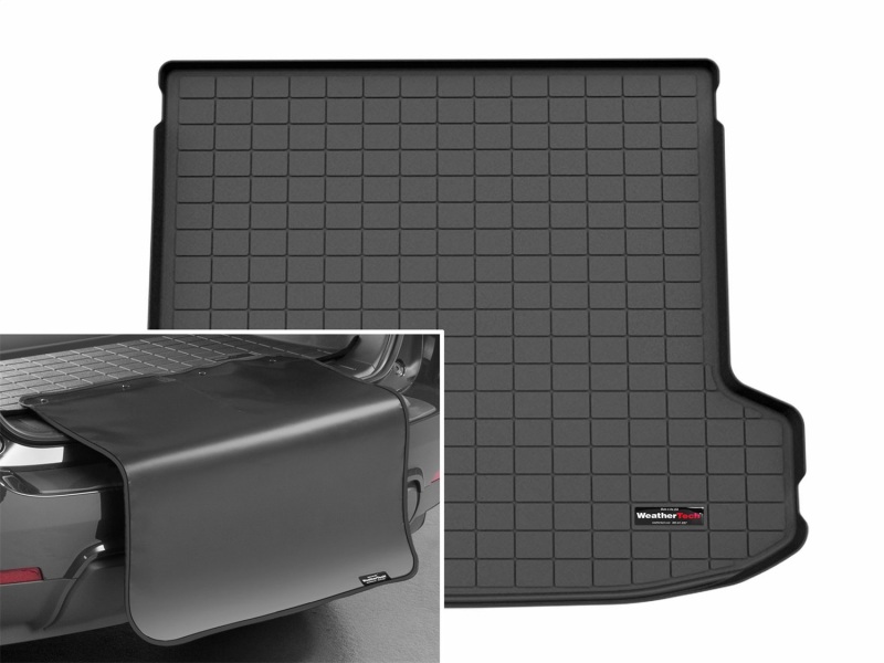 WeatherTech 2026 Kia Sportage Trunk Cargo Liner w/Bumper Protector - Black - 401882SK