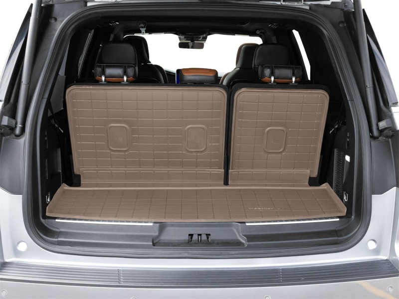 WeatherTech 21-24 Ford Expedition Behind 3rd Row Seating Seatback Cargo Liners HP - Tan - 411733IM