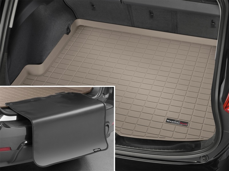 WeatherTech 25-26 Toyota 4Runner Hybrid Trunk Cargo Liner w/Bumper Protector - Tan - 411831SK