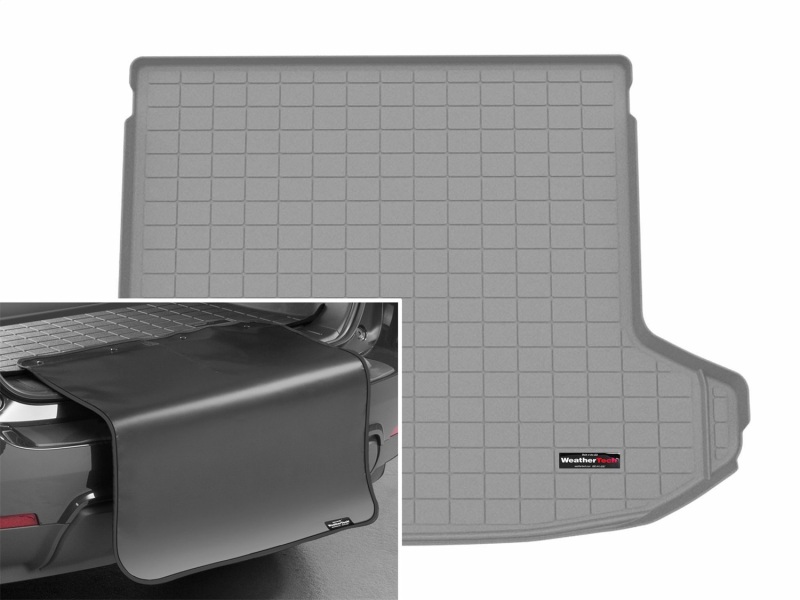 WeatherTech 2026 Kia Sportage Hybrid Trunk Cargo Liner w/Bumper Protector - Grey - 421891SK