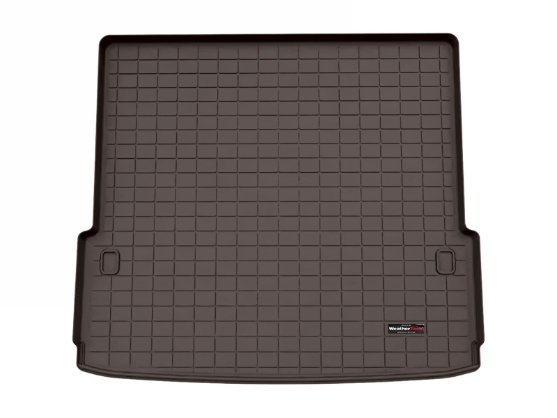 WeatherTech 25-26 Infiniti QX80 Behind 3rd Row Cargo Liner w/Bumper Protector - Cocoa - 431812SK