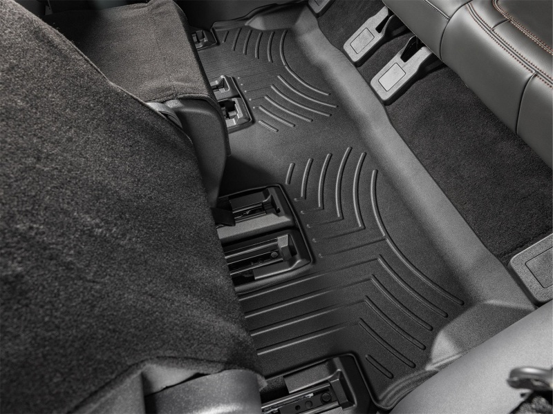 WeatherTech 25-26 Ford Expedition 2nd Row Rear FloorLiner 2pc - Black - 4419483