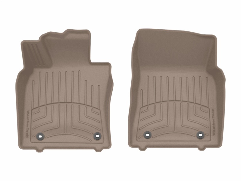 WeatherTech 21-25 Lexus ES 1st Row Front FloorLiner HP - Tan - 4514961IM