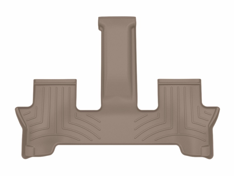 WeatherTech 24-26 Hyundai Santa Fe 2nd Row Rear FloorLiner HP - Tan - 4518654IM