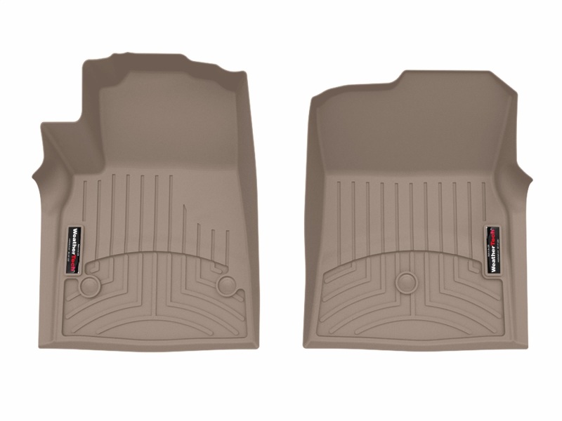 WeatherTech 25-26 Cadillac Escalade IQ 1st Row Front FloorLiner - Tan - 4519251