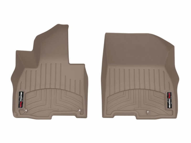 WeatherTech 2026 Hyundai Palisade Hybrid 1st Row Front FloorLiner - Tan - 4519661