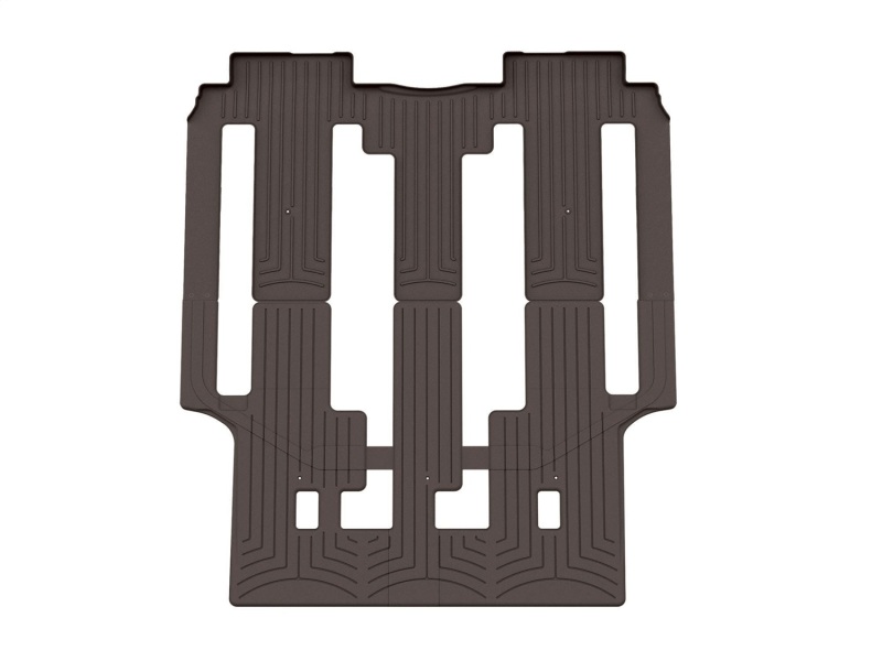 WeatherTech 25-26 Kia Carnival Two piece-2nd and 3rd row coverage Rear FloorLiner HP - Cocoa - 4719112IM
