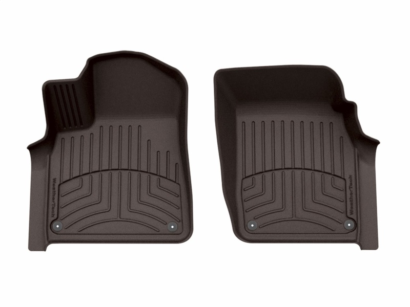 WeatherTech 17-25 Audi Q7 1st Row Front FloorLiner HP - Cocoa - 478871IM