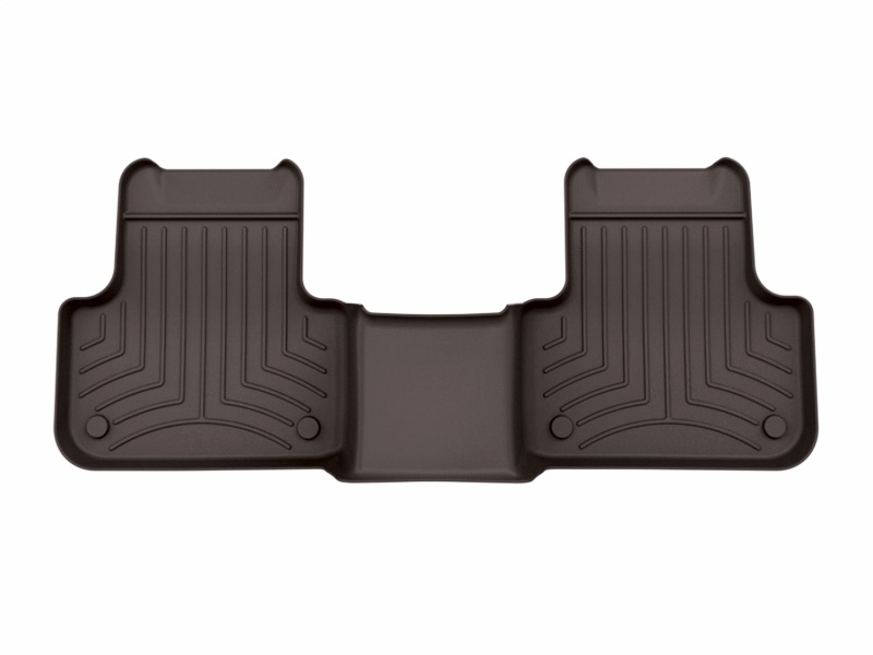 WeatherTech 17-25 Audi Q7-Not Significant Retention post-2nd Row Rear FloorLiner HP - Cocoa - 478872IM