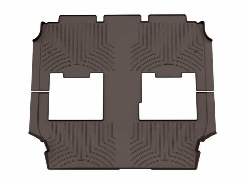 WeatherTech 17-20 Chrysler Pacifica Hybrid 2nd Row Rear FloorLiner HP - Cocoa - 479453IM