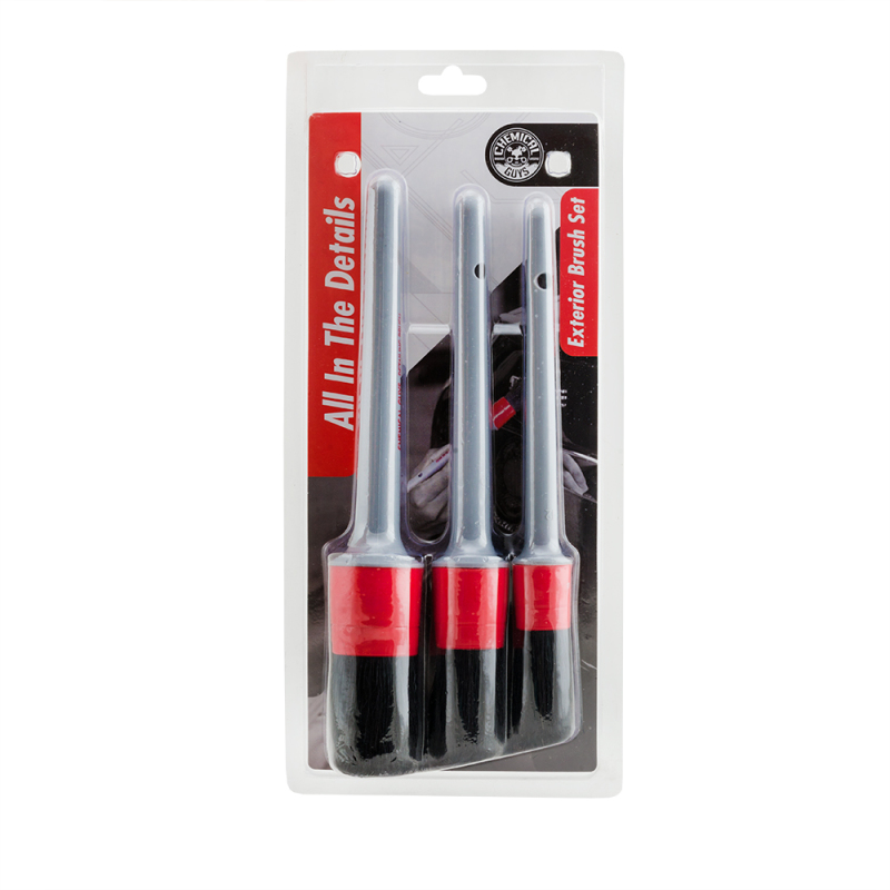 Chemical Guys Exterior Detailing Brushes - 3 Pack - ACC601