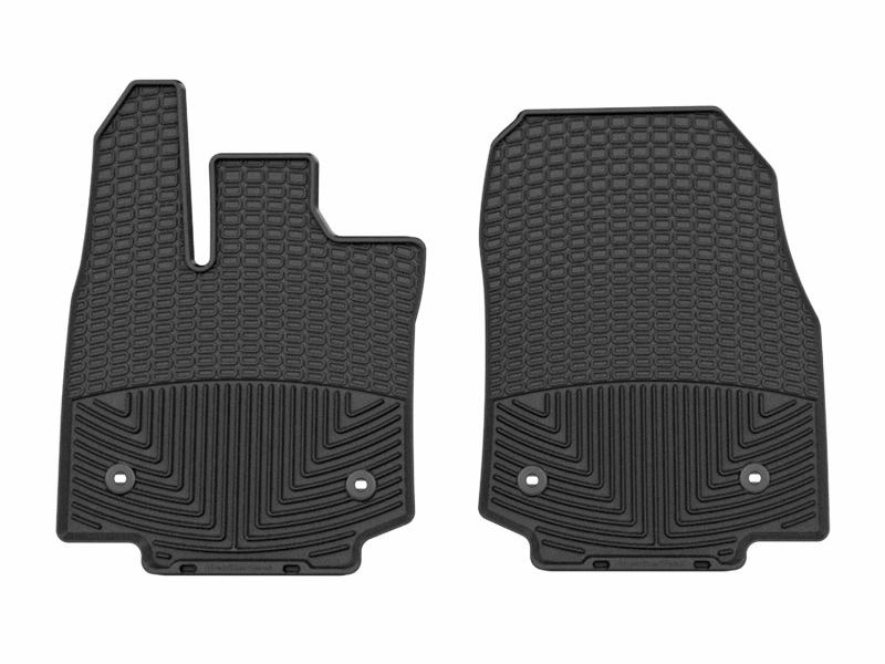 WeatherTech 2026 Lexus RX 1st Row Front All-Weather Floor Mats - Black - W694