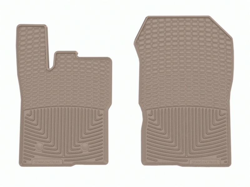 WeatherTech 24-25 Ford Ranger 1st Row Front All-Weather Floor Mats - Tan - W697TN