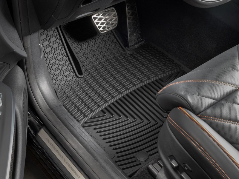 WeatherTech 26-26 Genesis GV70 1st Row Front All-Weather Floor Mats - Black - W756
