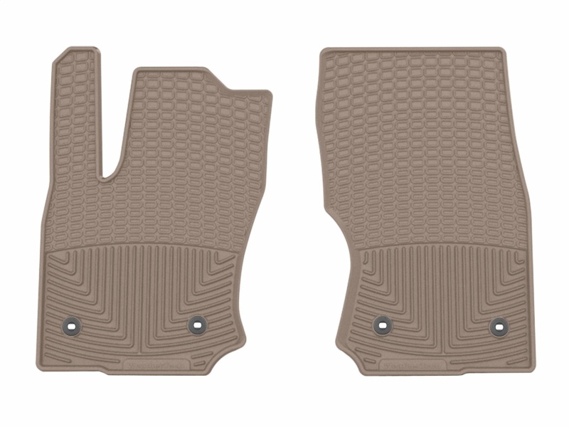 WeatherTech 25-26 Toyota 4Runner 1st Row Front All-Weather Floor Mats - Tan - W766TN