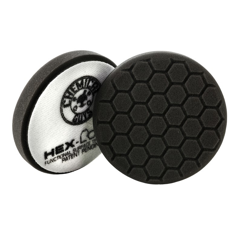 Chemical Guys Hex-Logic Self-Centered Finishing Pad - Black - 4in - BUFX_106HEX4