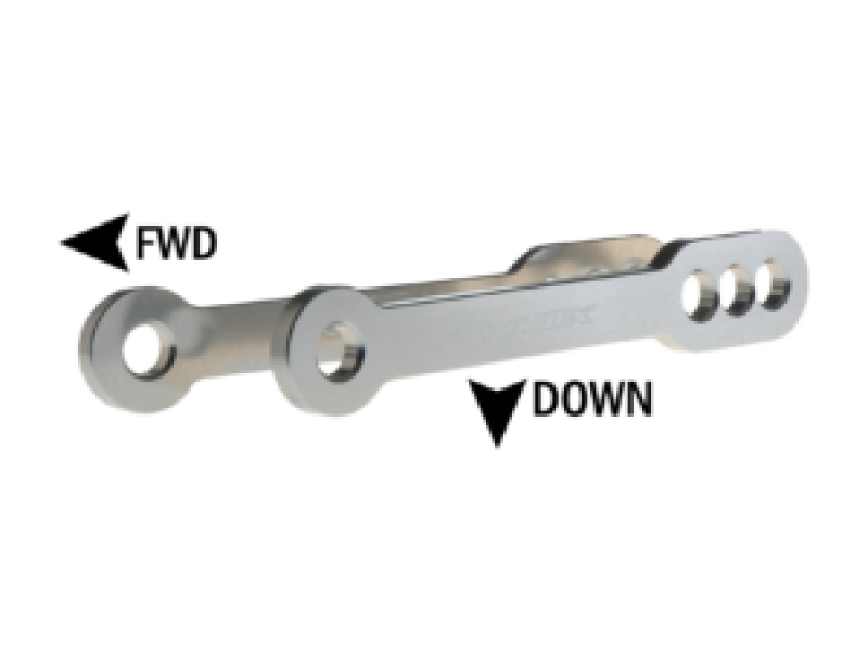 Vortex Racing 99-21 Suzuki GSX-R1300 R Hayabusa Lowering Link Kit- Silver - LL513