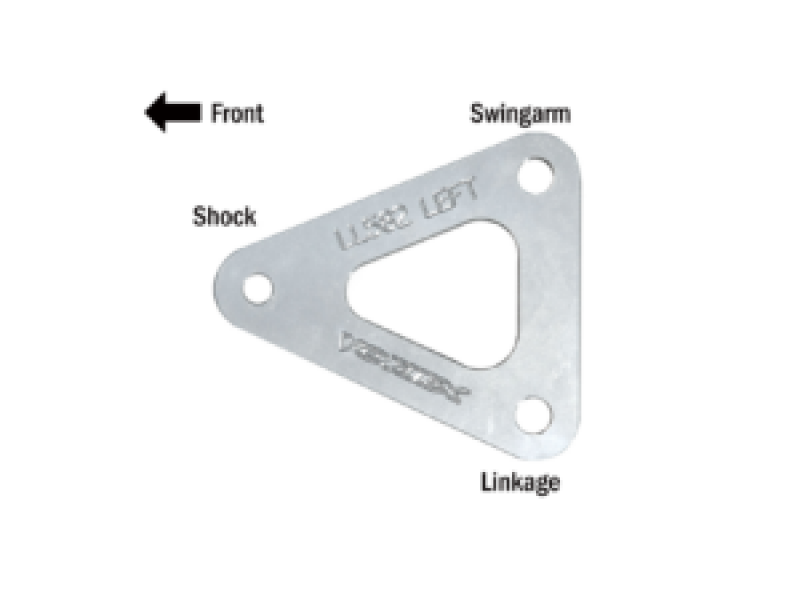 Vortex Racing 04 Yamaha YZF-R1,06 YZF-R1 SP Lowering Link Kit- Silver - LL623