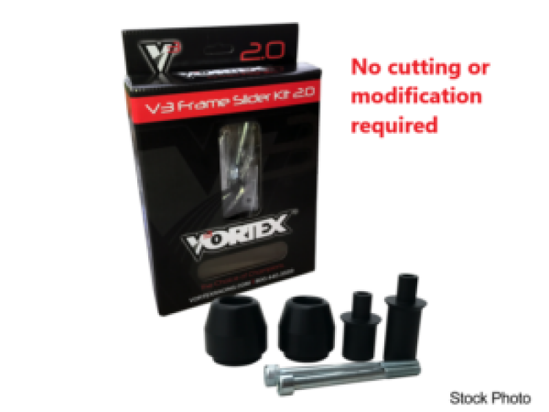 Vortex Racing 15-16 Ducati Hyperstrada V3 2.0 Frame Slider Kit- No Cut - SR204