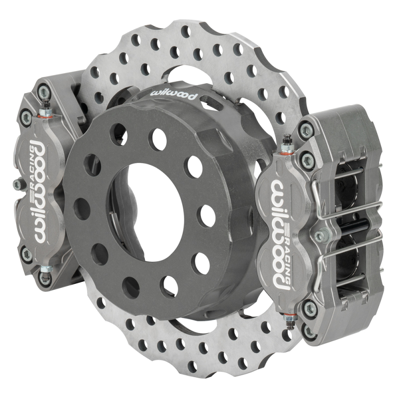 Wilwood Lamb/MW Dynapro SA Lug Drive Dynamic Dual Rear Drag Brake Kit - 2.81 Offset/.68 Stud - 140-17884-D
