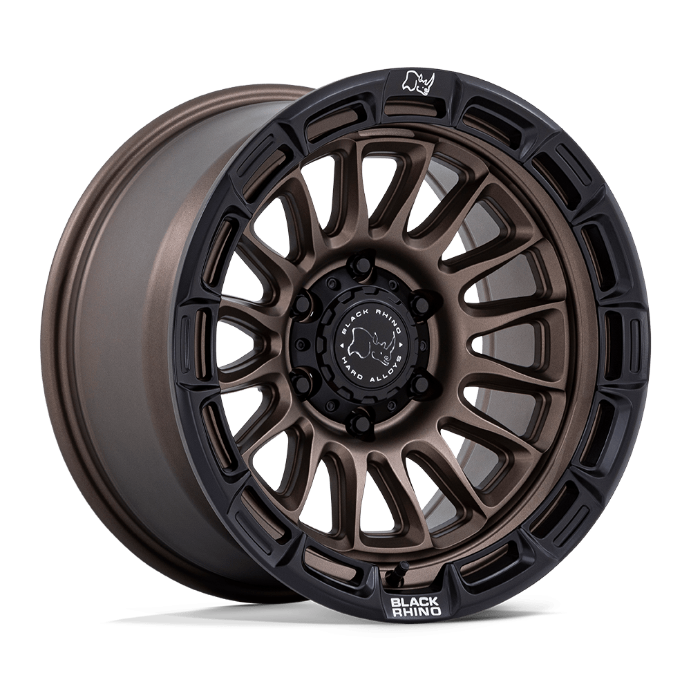 BLACK RHINO RIVAL BURNT BRONZE W/ MATTE BLK-LP 17X9 5X127 -12mm
