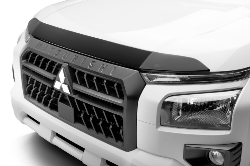 Husky Liners 24-25 Mitsubishi Triton Aeroskin Hood Protector - Smoke - 2842236