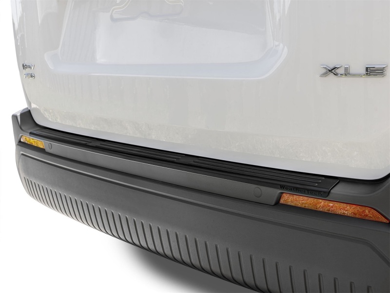 WeatherTech 2026 Toyota RAV4 / RAV4 Plug-In Hybrid Behind 2nd Row BumperTopper - Black - BP0197