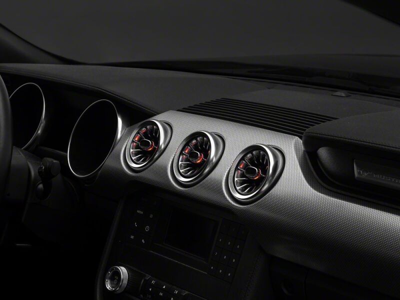 Raxiom 15-23 Ford Mustang Axial Series LED Color Changing Air Vent Outlets - 439223