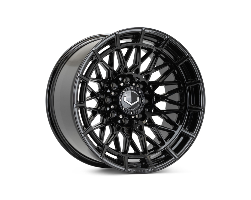 Vossen HFX-3 22x10 - 8x180 - ET18 - Super Deep Face - 124.3 - Gloss Black Wheel - HFX3-2Z20-GB