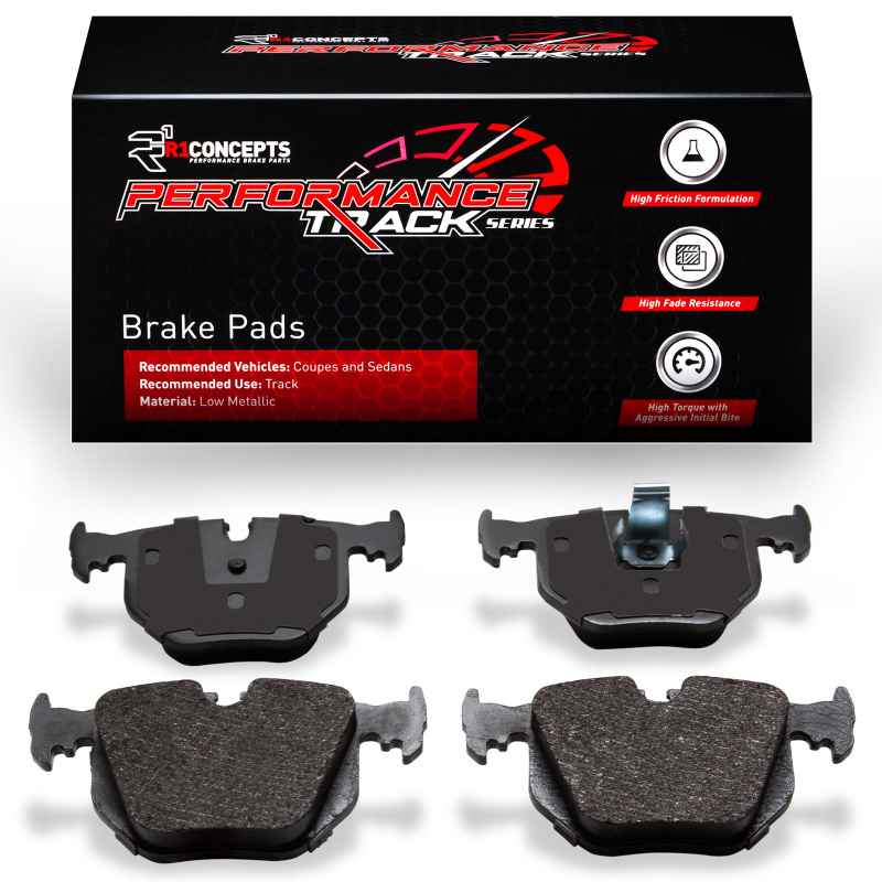 R1 01-06 BMW M3 Rear Track/Street Brake Pads - 2000-0683-00