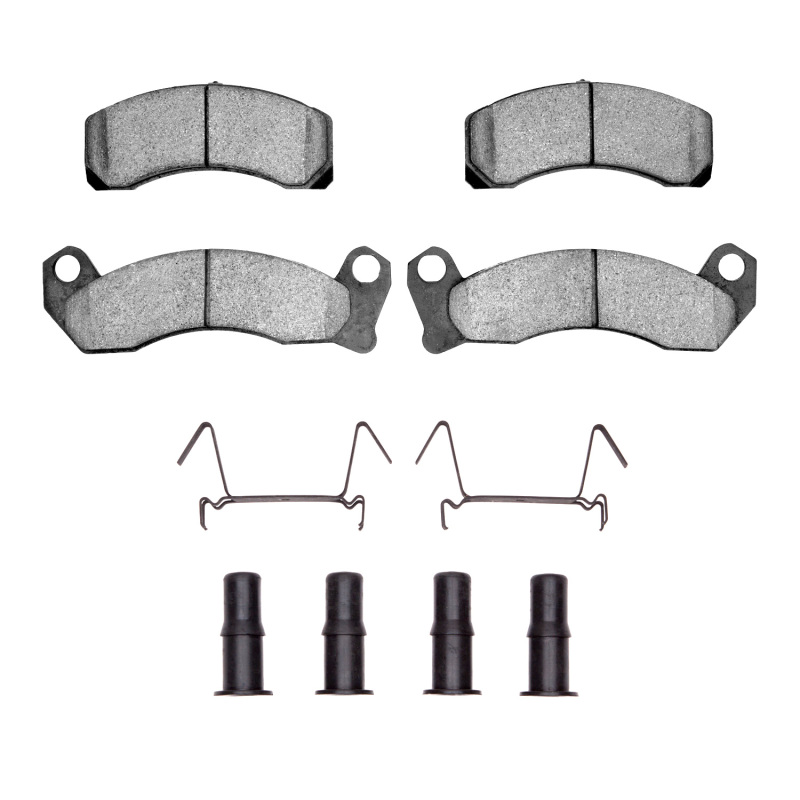 R1 79-91 Ford LTD Crown Victoria Front Super Duty Pads & Hardware Kit - 2214-0499-02