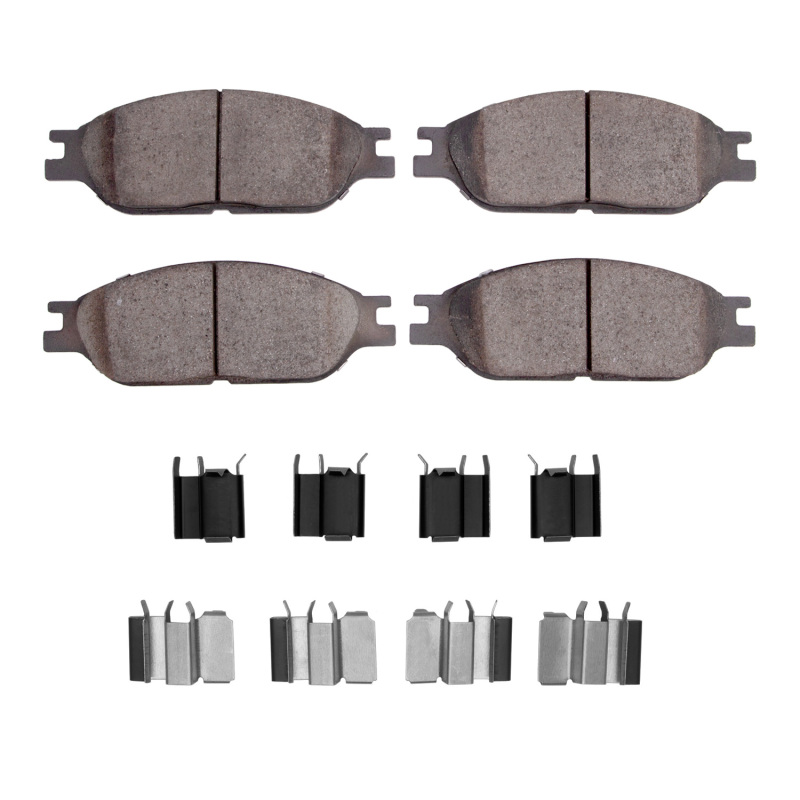 R1 99-03 Ford Windstar Front Super Duty Pads & Hardware Kit - 2214-0803-01