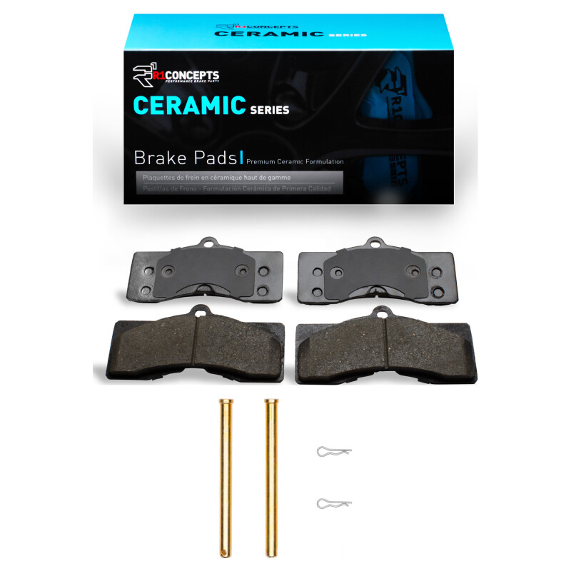 R1 1963-1982 Chevrolet Camaro Front/Rear R1 Ceramic Pads & Hardware Kit - 2310-0008-01