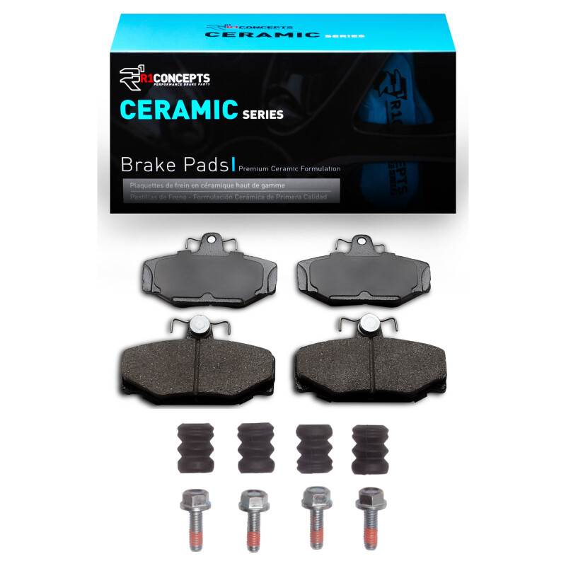 R1 88-00 Volvo 850 Rear Ceramic Pads & Hardware Kit - 2310-0391-01