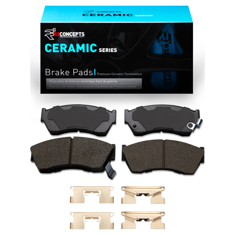 R1 1989-2001 Chevrolet Metro Front R1 Ceramic Pads & Hardware Kit - 2310-0451-01